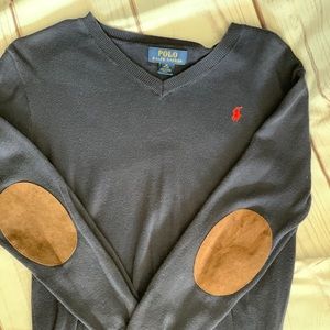 Boys V-neck Ralph Lauren Polo sweater sz 10-12